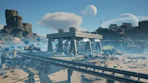 Screenshot of Satisfactory