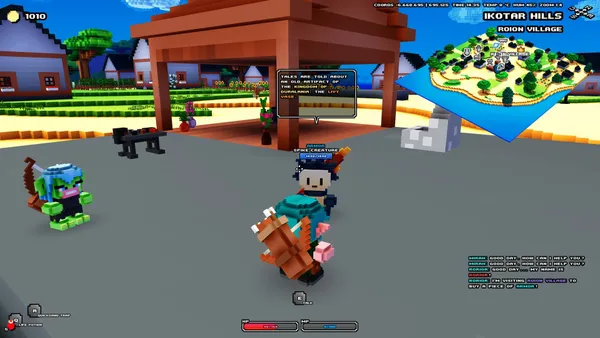 Screenshot of Cube World
